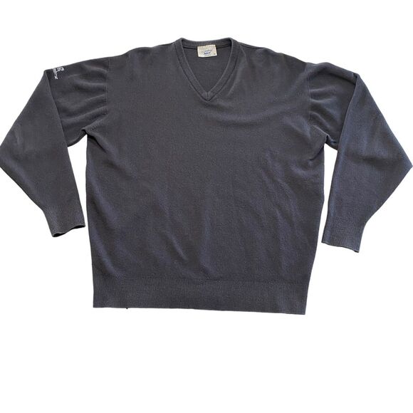 Glenbrae Spiral Sweater Size XL Merino Wool Blend Jumper Embroidered Logo *READ* - Picture 5 of 12